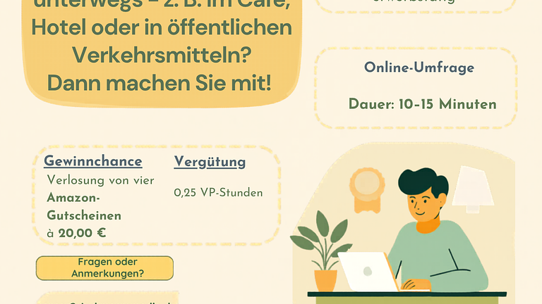 Studie zu Konzentration und Ablenkung in unterschiedlichen Arbeitsumgebungen