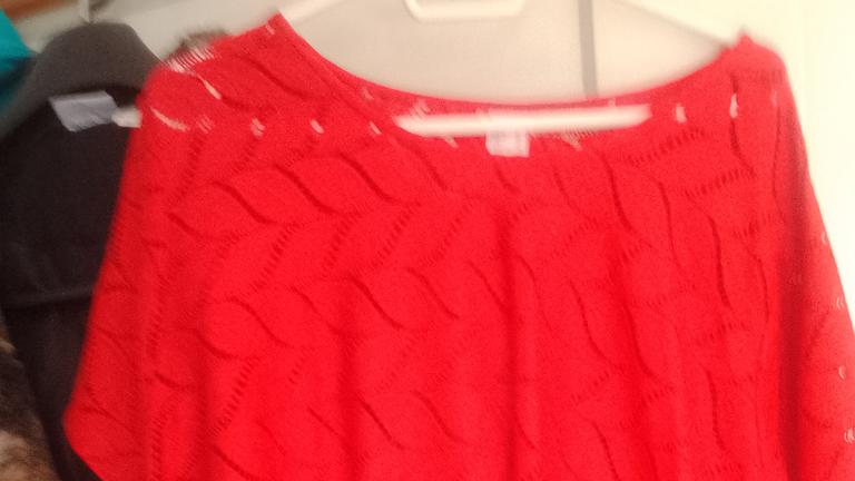 Roter Pullover Shirt Größe 54. 6 Euro!