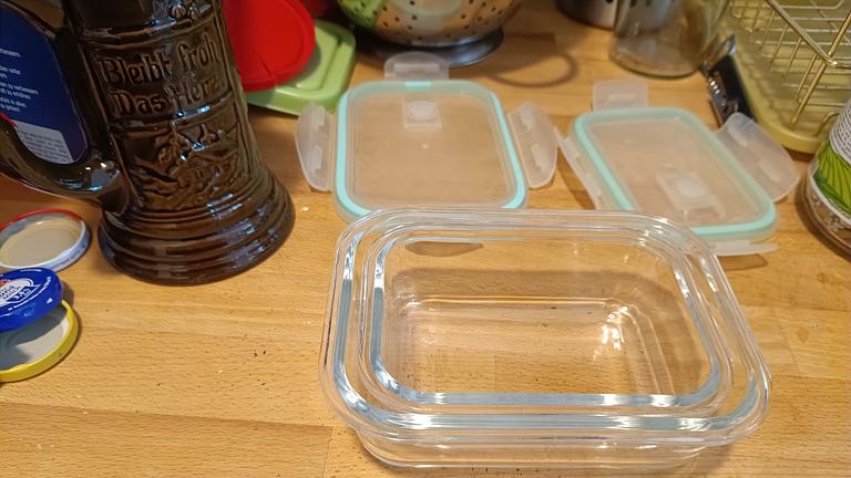Butterdosen (2 Sets, 5 Stücke)