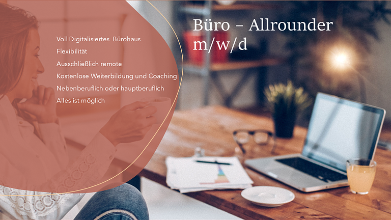 Büro   -  Allrounder  Remote (m/w/d)