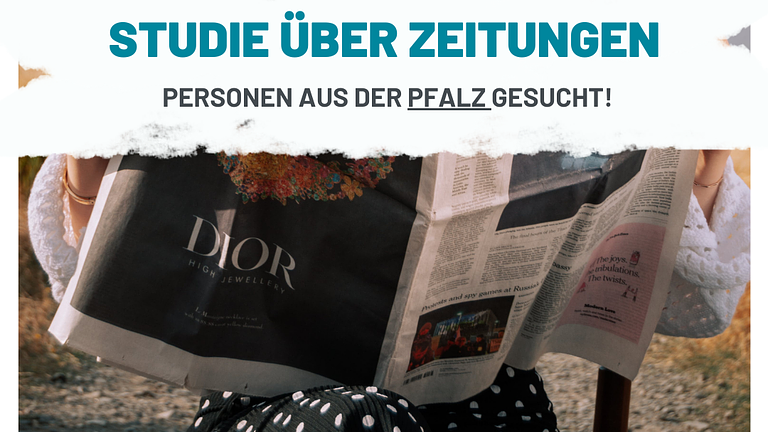 📣 WIR SUCHEN PERSONEN AUS DER PFALZ!