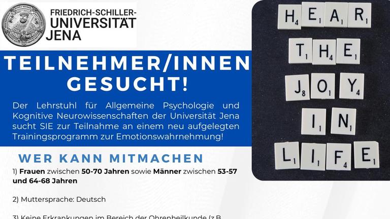 Teilnehmende für spannende Online-Studie gesucht!