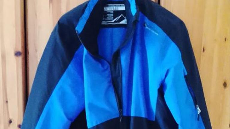 Herren Winter Skijacke mit zwei Reißverschluss Taschen