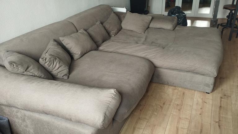 Couch / Eckcouch / Sofa zu verschenken (Linea smart)