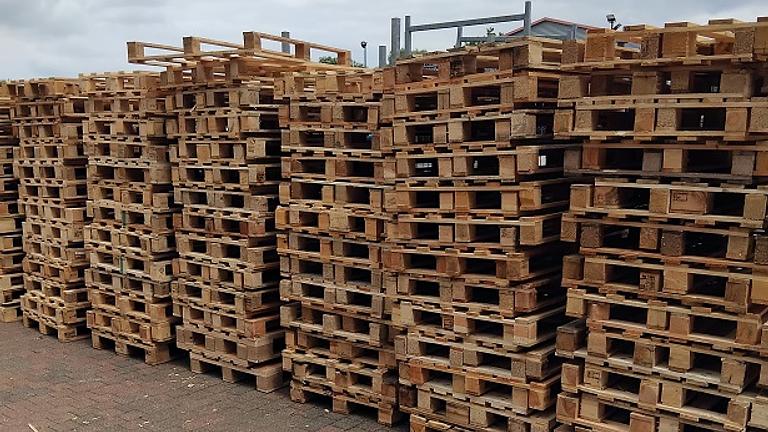 350 Einwegpaletten im Europalettenmaß 0,80 x 1,20 m Neuwertig
