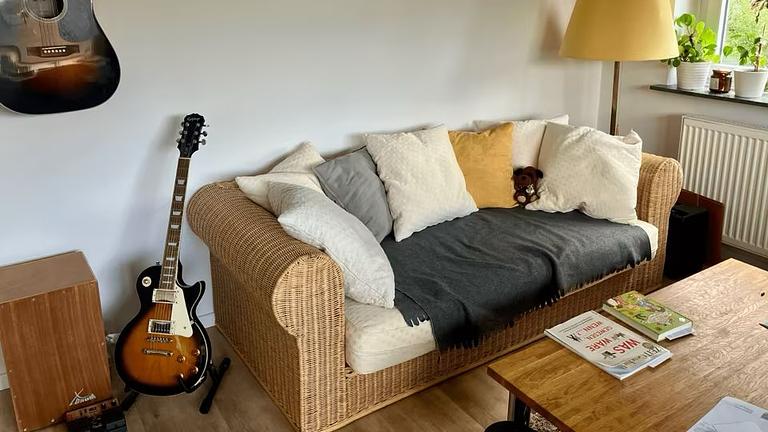 Hochwertiges Rattansofa