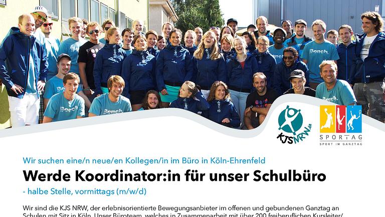 Vorschaubild Koordinator:in für Sportkurse der KJS NRW - Teilzeit (m/w/d)