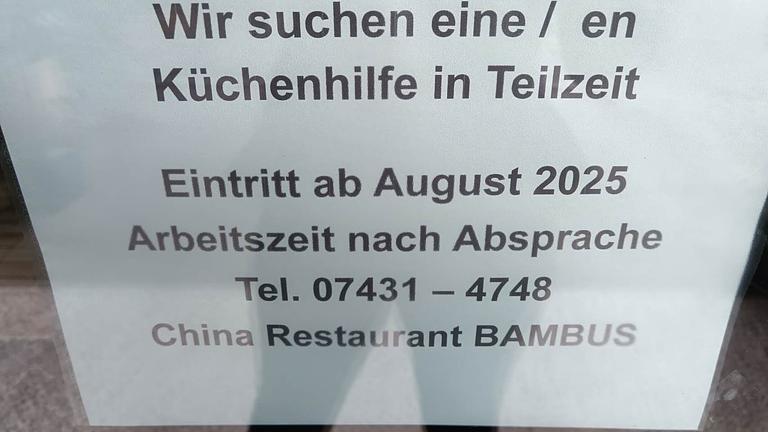 Küchenhilfe gesucht