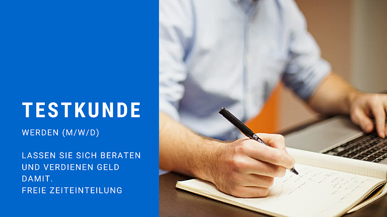 Nebenjob, Schnelle Bezahlung, Testkunde (m/w/d) gesucht in Bremen und Umland