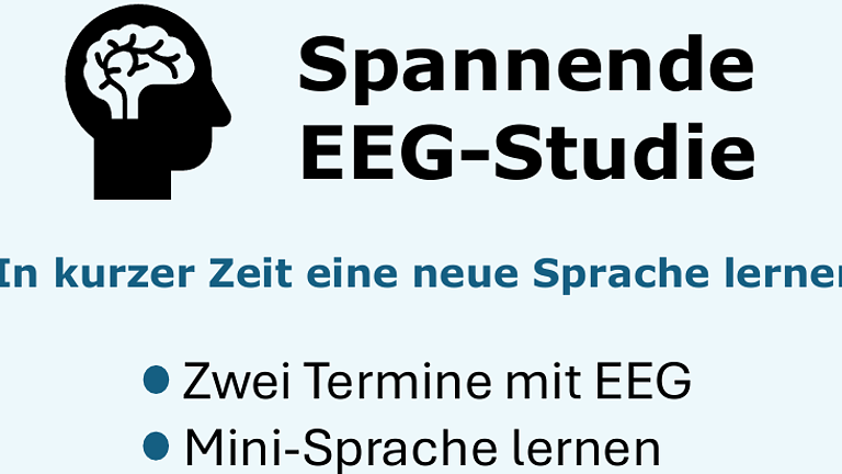 Teilnehmende für EEG-Studie gesucht