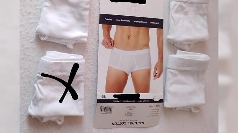 Herren Slip mit Eingriff