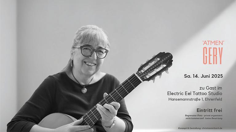 Electric Concert @ H1: „Atmen“ – Gery De Stefano live bei Electric Eel Tattoo