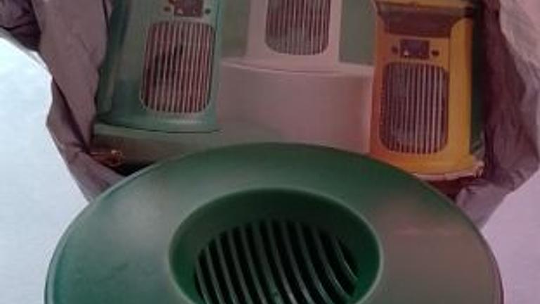 3 in 1 Haushaltsventilator Klimaanlage Tragbar 6 Gang Luftkühler LED Nachtlicht