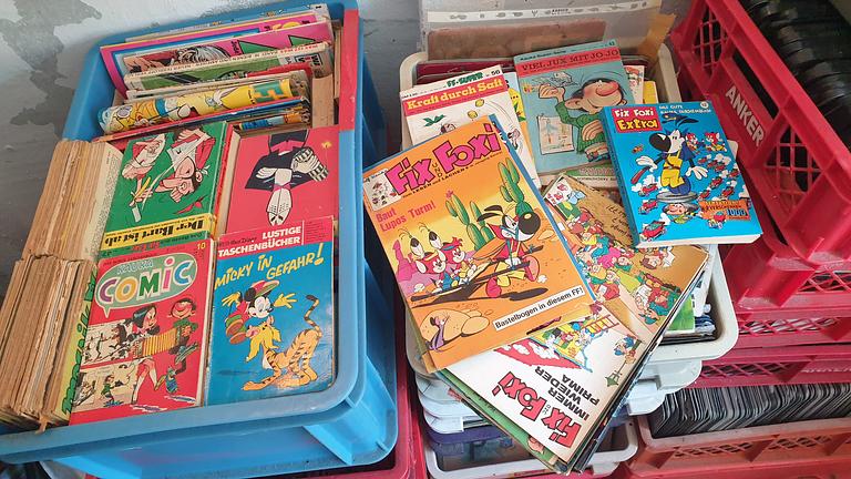 Komik Hefte 1963 bis 1975  eine Kiste voll einzelne auf anfrage  nur 149 €  Vers