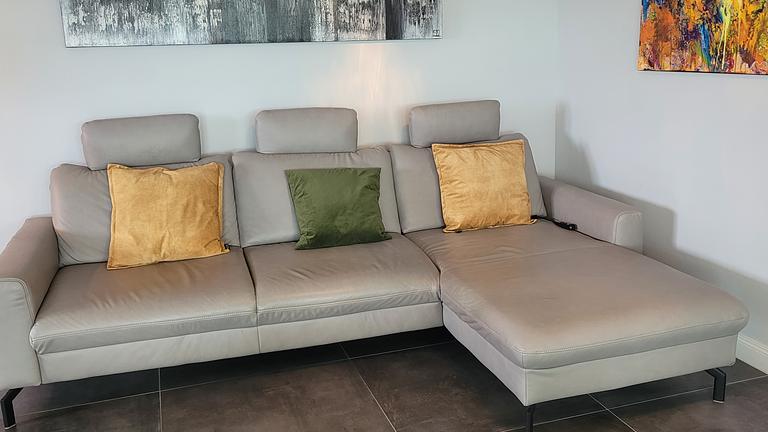 Ledersofa 1200,-€