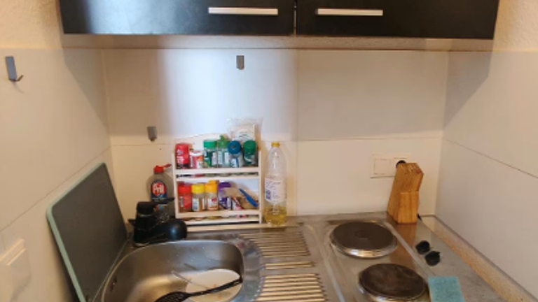Miniküche ohne Kühlschrank