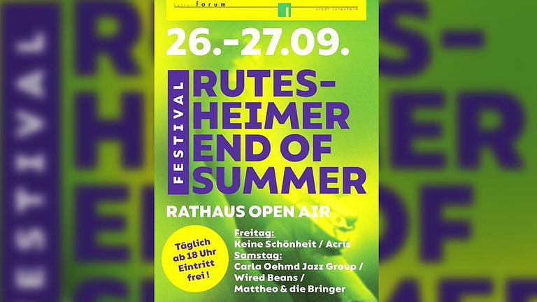 Rutesheimer END OF SUMMER Open Air Festival
