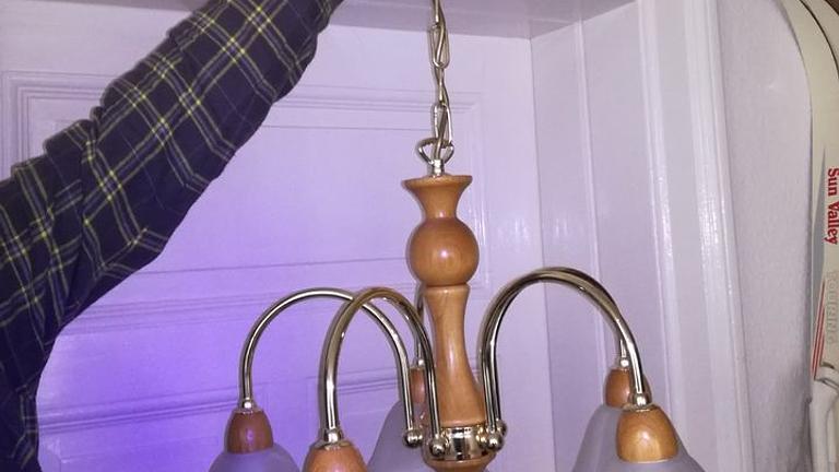 Vorschaubild =>wunderschöne Wohnzimmer-Lampe=>nur 15,-€