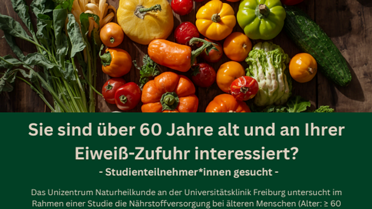 Studienteilnehmer*innen für Ernährungsstudie gesucht!