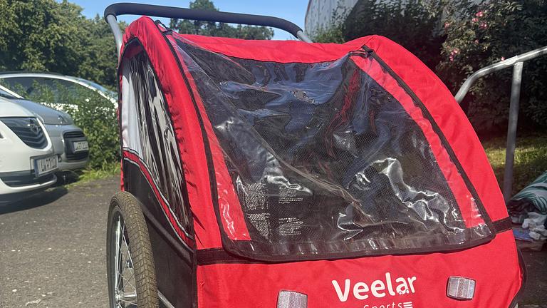 Fahrrad Anhänger 2Sitzer