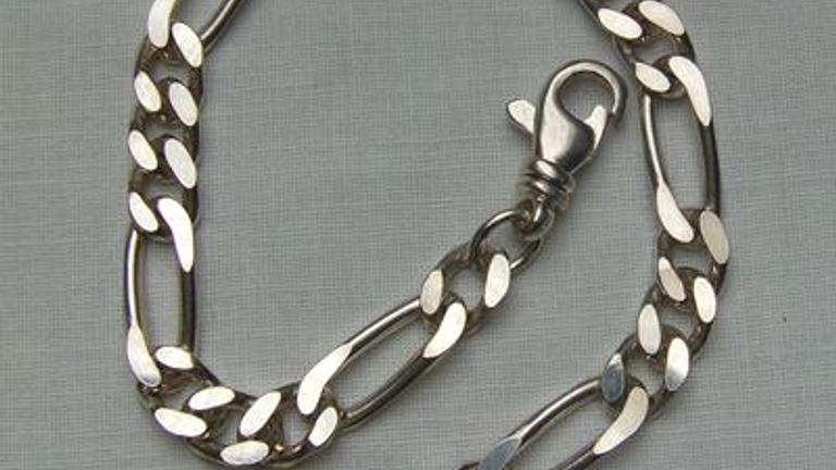 Figaroarmbnd, 925 Silber