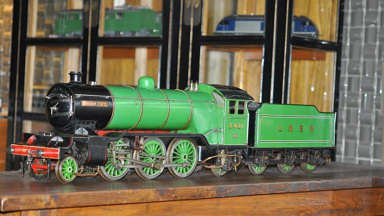 Schlepptenderdampflok 2-6-2 LNER BANTAM COCK Kohle gefeuert