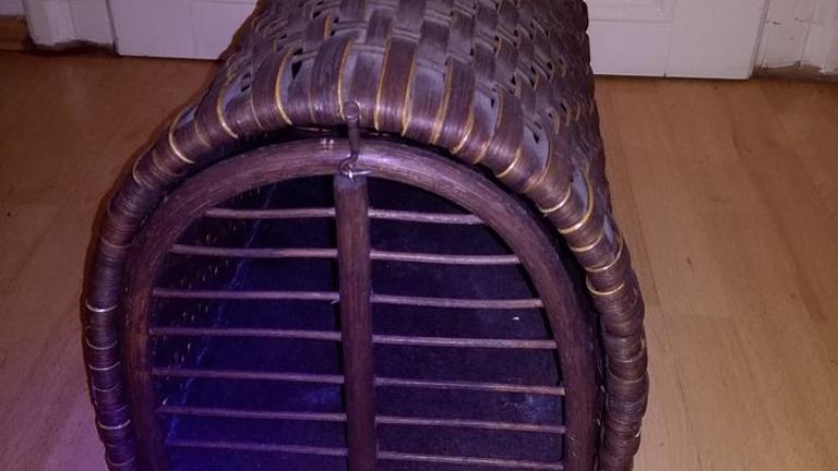 Vorschaubild =>schöner Katzenkorb-Rattan=>nur 9, -EUR!
