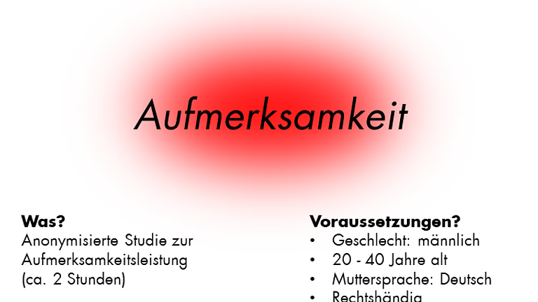 Vorschaubild Studienteilnehmer:innen gesucht