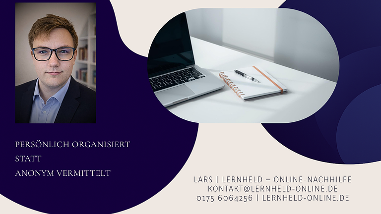 Persönliche Online-Nachhilfe | Mathematik, Deutsch, Physik