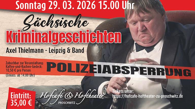 Sächsische Kriminalgeschichten - Axel Thielmann (MDR)
