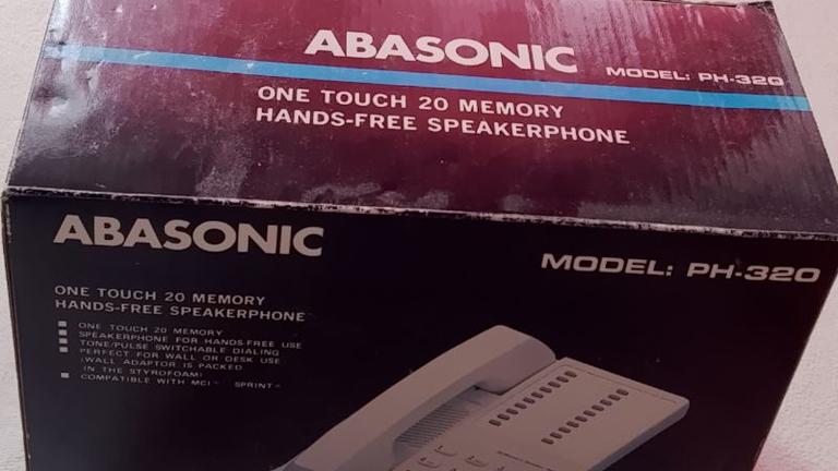 Abasonic Modell PH-320 Freisprech-Telefon