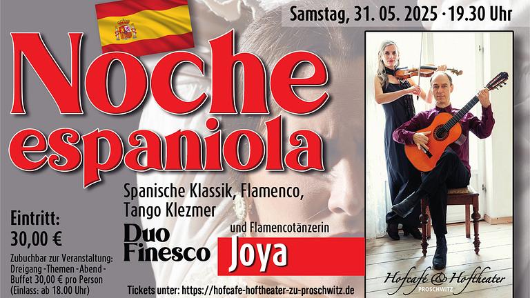 Flamenco, Tango, Klezmer - Duo Finesco - "Noche espaniola"