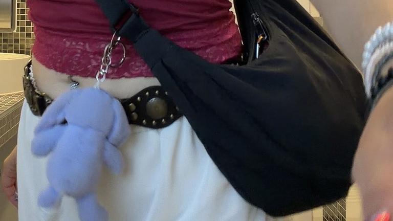 VERLOREN kleine schwarze Tasche