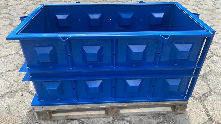 Vorschaubild Betonform 120/60/60 Legosteine Betonblock schalung
