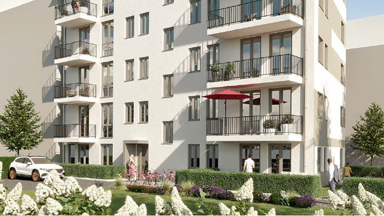 Erstbezug 84 m² Neubau mit kleinem Garten und Terasse, für WG geeignet.