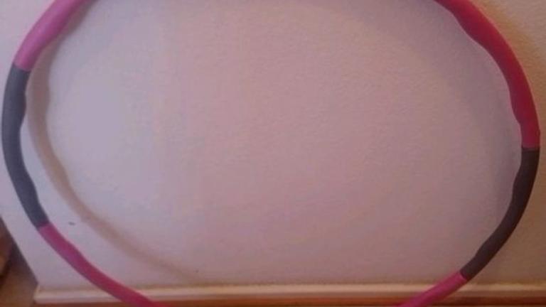 8 Teile Hula Hoop Fitness Reifen Schaumstoff Bauchtrainer Fitnesstraining