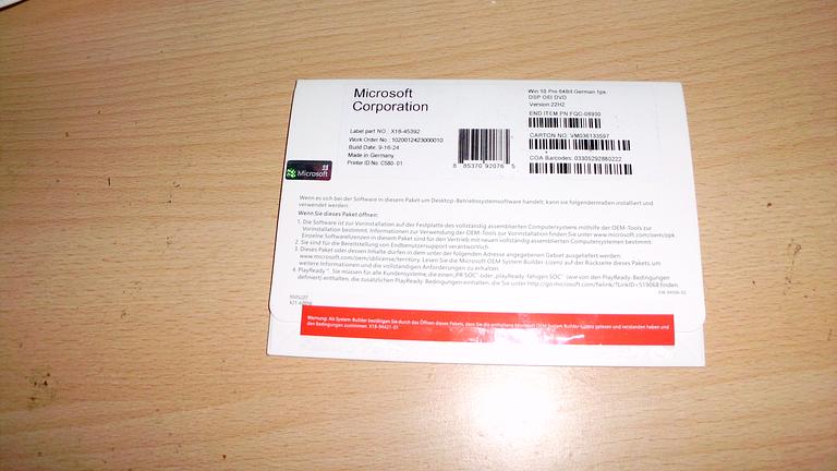 gebe hier windows 10pro dvd vollversion günstig ab mit key dazu ab