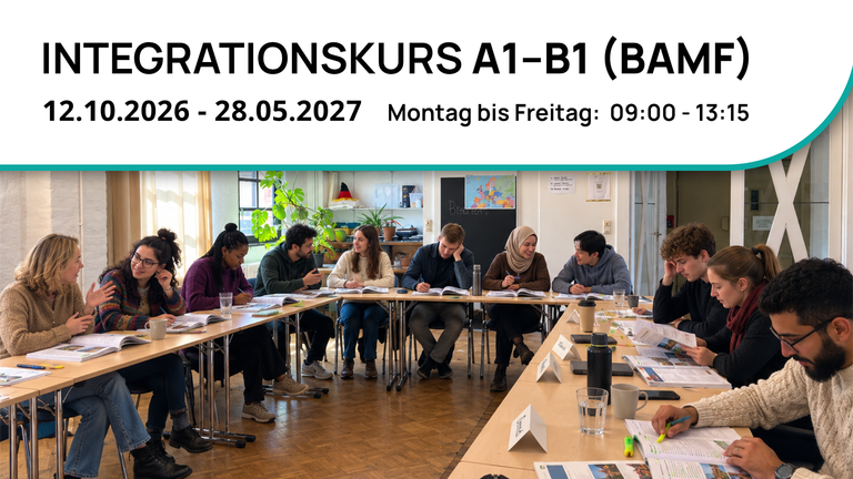 Integrationskurs A1–B1 (BAMF)