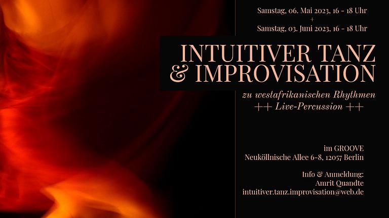 Vorschaubild Intuitiver Tanz & Improvisation zu westafrikanischen Rhythmen 