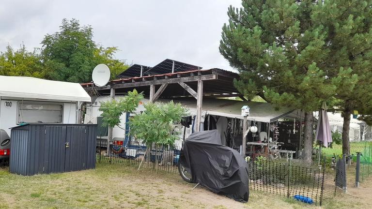 Dauercampingplatz in Canow inklusive 2 Wohnwagen und Boot