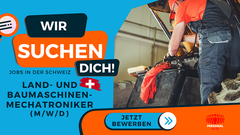 Vorschaubild Baumaschinenmechaniker (m/w/d) Jobs in der Schweiz