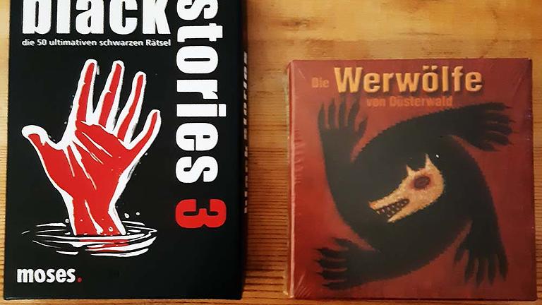 interaktive Kartenspiele: Die Werwölfe von Düsterwald & Black Storie