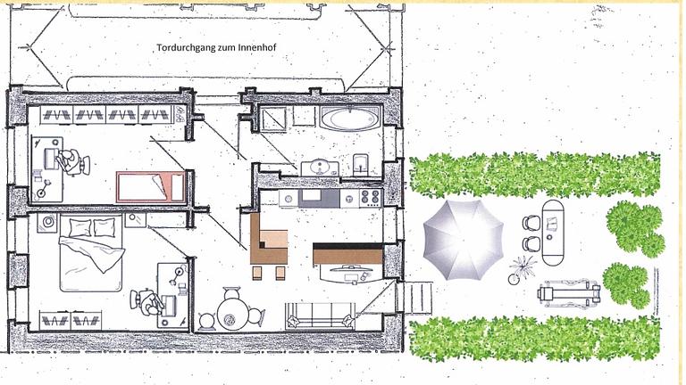 WG- geeignete 2-Raumwohnung wird in Leipzig, Neustadt-Neuschönefeld frei.