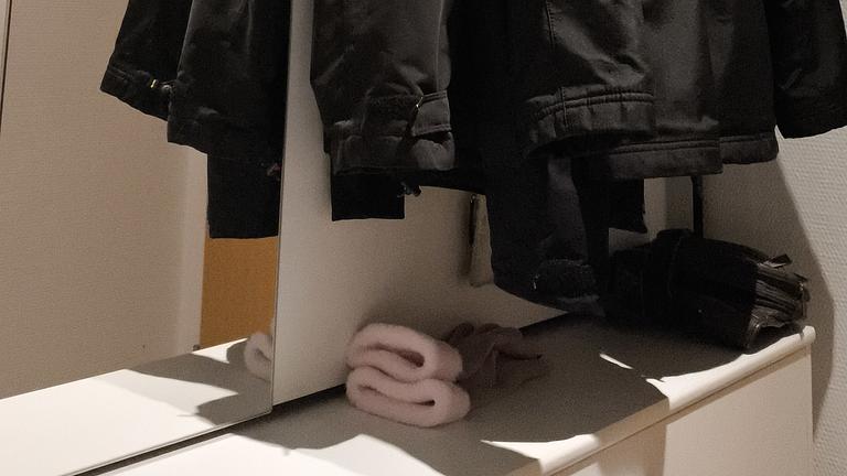 Garderobe 160 cm hoch x 99 cm breit zum an die Wand hängen