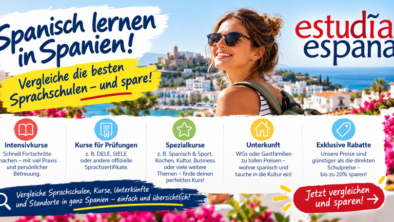 Spanisch lernen in Spanien – Sprachreisen für Erwachsene!