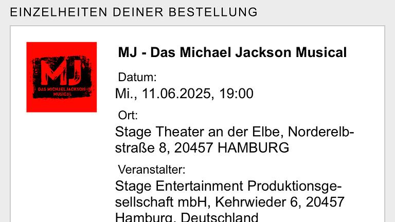 Michael Jackson Musical 11.6.2025
