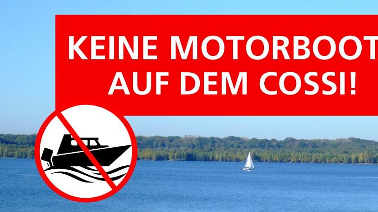 Vorschaubild ❣️KEINE MOTORBOOTE AUF DEM COSSI❣️ #Petition #unterschreiben ❣️