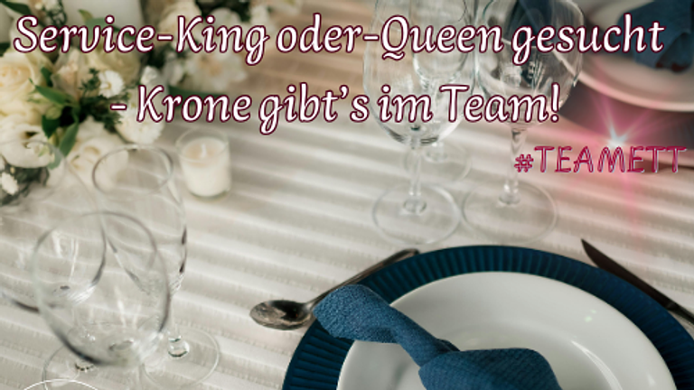 Für unser Team: Service Künstler*in mit Leidenschaft gesucht !