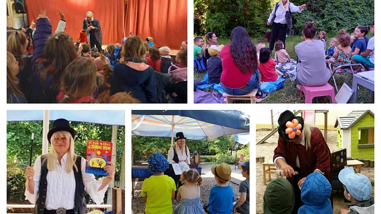 Lustige Mitmach-Zaubershow