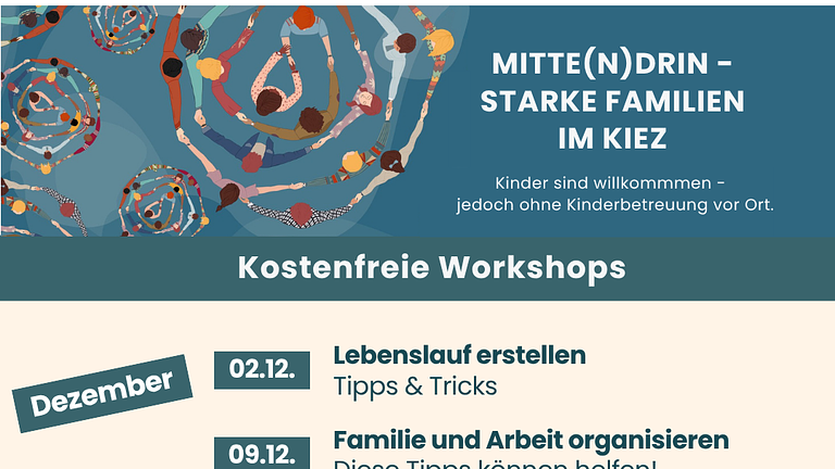 kostenfreier Workshop: Familie und Arbeit organisieren – diese Tipps helfen